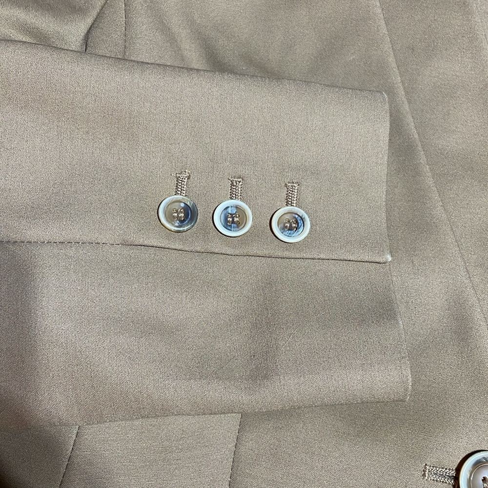 #0125 The Limited Collection Brown Casual Business Jacket/Blazer 2% Spandex-S - Picture 2 of 8